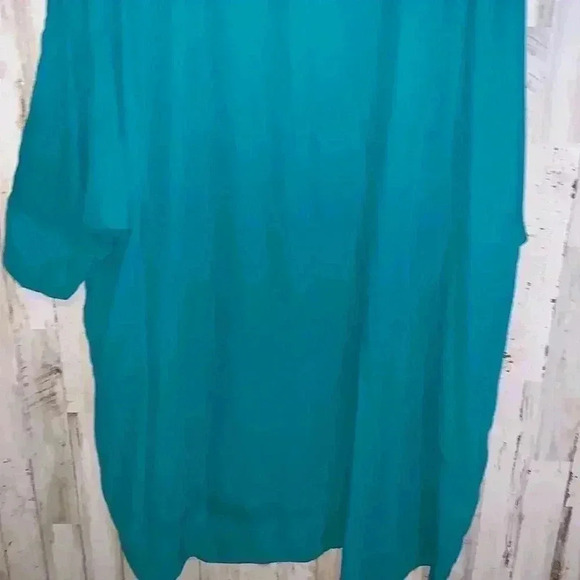 MELISSA MCCARTHY 3/4 Sleeve Blouse V-Neckline 1X - Picture 13 of 14